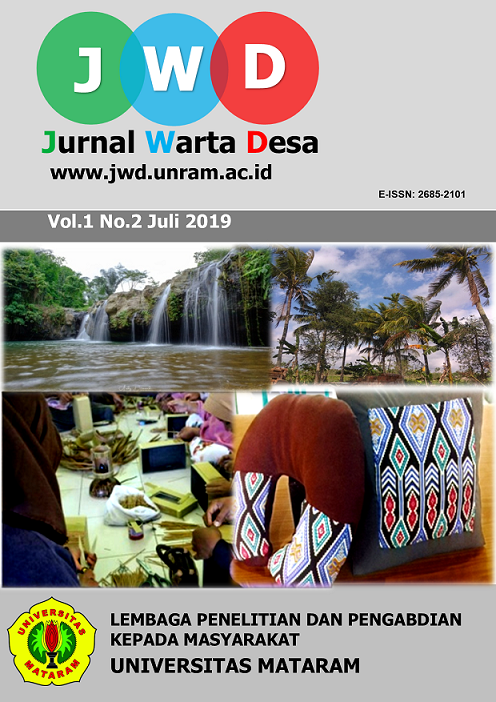 					View Vol. 1 No. 2 (2019): Jurnal Warta Desa (JWD)
				